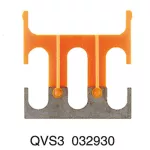 QVS 3 SAKT1+2 Złączka szynowa poprzeczna / mostek, nr.katalogowy 0329300000