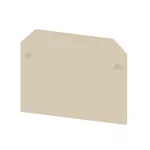 AP SAK2.5+AST3+4/35 Ścianka końcowa i przegroda do złączek, nr.katalogowy 0460560000