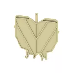 HP 3 ADP3 Ścianka końcowa i przegroda do złączek, nr.katalogowy 0485760000