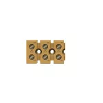 MK 6/3 Listwa zaciskowa jedno i wielobiegunowa, nr.katalogowy 0620320000