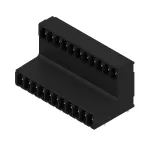 SCDV-THR 3.81/22/90G 3.2SN BK BX Złącze wtykowe płytek drukowanych, nr.katalogowy 1033590000