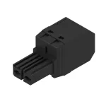 BVF 7.62HP/02/180 SN BK BX Złącze kablowe do płytek drukowanych, nr.katalogowy 1060390000