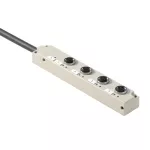 SAI-4-F 4P M12 L 10M Pasywny rozdzielacz czujnik / człon wykonawczy (z przewodem), nr.katalogowy 1070660000