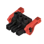 BLZ 7.62HP/03/180LR SN BK BX Złącze kablowe do płytek drukowanych, nr.katalogowy 1093440000