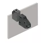 WGKV 4 BK BX Złączka przepustowa, nr.katalogowy 1250950000