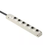 SAI-6-F 4P M12 L 5M Pasywny rozdzielacz czujnik / człon wykonawczy (z przewodem), nr.katalogowy 1265920000