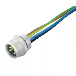 SAIE-7/8S-5-0.2U-PG13.5 Złącze okrągłe, do wbudowania (z kablem), nr.katalogowy 1292480000