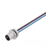 SAIE-M12S-5-0.2U P9 .75 Złącze okrągłe, do wbudowania (z kablem), nr.katalogowy 1353790000