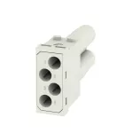 HDC MHX 4P MC Ramka dokująca wkładów do złączy przemysłowych, nr.katalogowy 1428950000