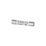GZ 0.5A/F Wkładka cylindryczna miniaturowa, nr.katalogowy 1460580000