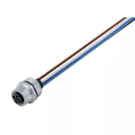 SAIE-M12B-4-T-0.2U-M16 Złącze okrągłe, do wbudowania (z kablem), nr.katalogowy 1467960000