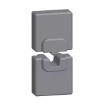 ES EPG 45 AEH 50 Matryca do prasek zaciskających końcówki kablowe, nr.katalogowy 1501180000