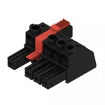 BVZ 7.62HP/04/180MF4 SN BK BX Złącze kablowe do płytek drukowanych, nr.katalogowy 1543020000