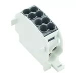 WPD 101 2X25/2X16 BK Złączka szynowa przelotowa, nr.katalogowy 1561100000