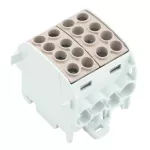 WPD 202 4X35/4X25 BN Złączka szynowa przelotowa, nr katalogowy 1561720000