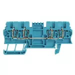 ZDU 1.5/4AN BL Złączka szynowa przelotowa, nr.katalogowy 1775600000