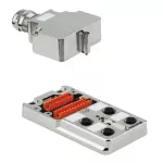 SAI-4-MM 5P M12 Pasywny rozdzielacz czujnik / człon wykonawczy (bez okablowania), nr.katalogowy 1783500000