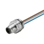 SAIE-M12S-8-0.5U-FP-M16 Złącze okrągłe, do wbudowania (z kablem), nr.katalogowy 1861180000