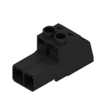 SVZ 7.62HP/02/180G SN BK BX Złącze kablowe do płytek drukowanych, nr.katalogowy 1931620000