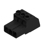 SVZ 7.62HP/03/180G SN BK BX Złącze kablowe do płytek drukowanych, nr.katalogowy 1931630000