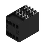 SVD 7.62HP/08/270G 4.5SN BK BX Złącze wtykowe płytek drukowanych, nr.katalogowy 2431570000