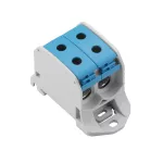 WPD 230 2X50/2X50 BL Złączka szynowa przelotowa, nr.katalogowy 2502590000