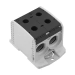 WPD 233 2X300/2X300 BK    Złączka szynowa przelotowa, nr.katalogowy 2502940000