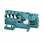AAP11 6/6X1.5 LO-LI BL/OR Złączka szynowa przelotowa, nr.katalogowy 2522830000