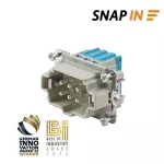 HDC HE 06 MQT BL Wkład do złączy prostokątnych, nr.katalogowy 2534140000