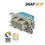 HDC HE 10 FQT BL Wkład do złączy prostokątnych, nr.katalogowy 2535120000