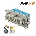 HDC HE 16 FQT BL Wkład do złączy prostokątnych, nr.katalogowy 2535130000