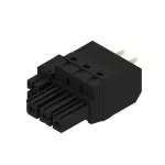BVFL 7.62HP/03/180 BCF/04R SN BK BX Złącze kablowe do płytek drukowanych, nr.katalogowy 2549400000