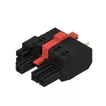 BVFL 7.62HP/03/180MF3 BCF/04R SN BK BX Złącze kablowe do płytek drukowanych, nr.katalogowy 2549460000