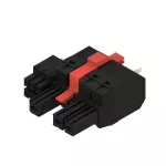BVFL 7.62HP/03/180MF3 BCF/06R SN BK BX Złącze kablowe do płytek drukowanych, nr.katalogowy 2549470000