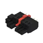 BVFL 7.62HP/05/180MSF4 BCF/06R SN BK BX Złącze kablowe do płytek drukowanych, nr.katalogowy 2549600000