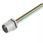 SAIE-7/8S-4-0.4U-H Złącze okrągłe, do wbudowania (z kablem), nr.katalogowy 2577160000