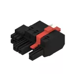 BVFL 7.62HP/03/180MF2 BCF/06R SN BK BX Złącze kablowe do płytek drukowanych, nr.katalogowy 2628730000