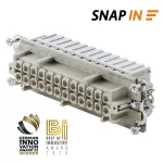 HDC HE 24 FQT Wkład do złączy prostokątnych, nr.katalogowy 2666990000