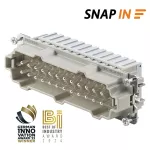 HDC HE 24 MQT Wkład do złączy prostokątnych, nr.katalogowy 2667010000