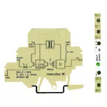 DK U-F DK5 0-10V Przetwornik pomiarowy częstotliwości, nr.katalogowy 8242040000