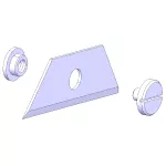 ERSATZMESSER STRIPAX PL Ostrze wymienne noża, nr.katalogowy 9050340000