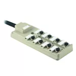 SAI-8-F 4P PUR 10M Pasywny rozdzielacz czujnik / człon wykonawczy (z przewodem), nr.katalogowy 9456760000