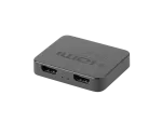 SPLITTER VIDEO LANBERG HDMI->2X HDMI 4K + PORT USB-C CZARNY