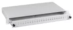 Panel 19" 1U z frontem 12xST