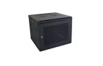 Szafa wisząca 19" 9U 600x600 perforowane drzwi
