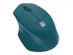 MYSZ NATEC SISKIN 2 BEZPRZEWODOWA 1600DPI BLUETOOTH 5.0 + 2.4GHZ NIEBIESKA Z CICHYM KLIKIEM