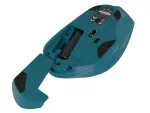MYSZ NATEC SISKIN 2 BEZPRZEWODOWA 1600DPI BLUETOOTH 5.0 + 2.4GHZ NIEBIESKA Z CICHYM KLIKIEM