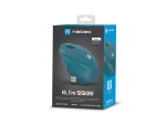 MYSZ NATEC SISKIN 2 BEZPRZEWODOWA 1600DPI BLUETOOTH 5.0 + 2.4GHZ NIEBIESKA Z CICHYM KLIKIEM