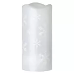 Projektor LED śnieżynki , 3x AAA / USB, zimna biel IP20