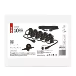 Łańcuch party na żarówkę 10x E27 7,35 m + wtyczka 5m, IP44